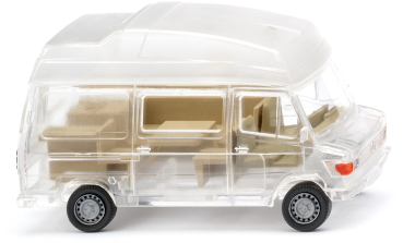 Wiking 026703 - Spur H0 Wohnmobil (MB 207 D) - transparent