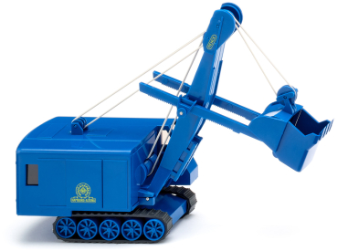 Wiking 089707 - Spur H0 Menck-Bagger - Hamburger Bagger-Gigant in Werksfarben