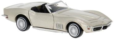 Brekina 19993 Spur H0 Chevrolet Corvette C3, gold 1967