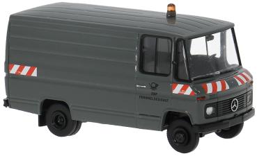 Brekina 36853 - Spur H0 Mercedes L 406 D Kasten, DBP-Fernmeldedienst  1967