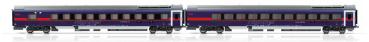 Jägerndorfer 71410 - Spur HO 2er Set Nachtzugwagen DANI ÖBB Nightjet, Ep.VI, Basic AC
