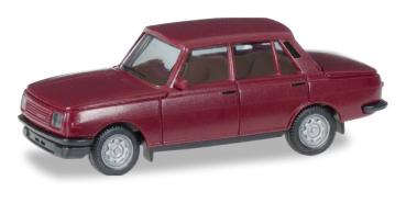 Herpa 022705-004 - Spur H0 Wartburg 353 '85 Limousine, karminrot