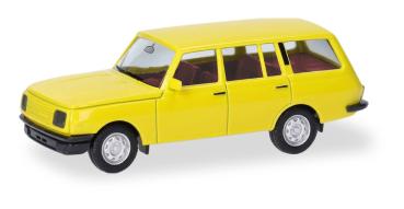 Herpa 024266-004 - Spur H0 Wartburg 353 '85 Tourist, zitrusgelb