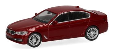 Herpa 420372-004 - Spur H0 BMW 5er Limousine, imolarot