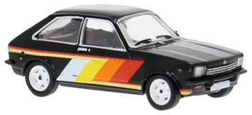 PCX871256 - Spur H0 Opel Kadett C City, schwarz/Dekor, 1975