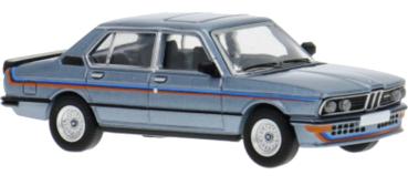 PCX871606 - Spur HO BMW M535i (E12), hellblau/Dekor, 1980