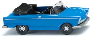 Wiking 012103 - Spur H0 DKW Junior Cabrio, himmelblau