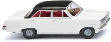 Wiking 084706 - Spur H0 Opel Rekord A mit schwarzem Dach