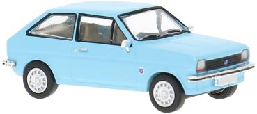 Brekina PCX870768 - Spur H0 Ford Fiesta MK I  hellblau, 1975
