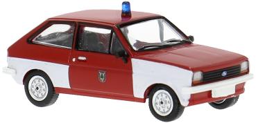 Brekina PCX871255 - Spur H0 Ford Fiesta MK I, Feuerwehr Pinneberg, 1976