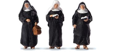 Preiser 28287 - Spur H0 Augustiner Nonnen