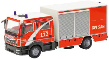 Herpa 099585 - Spur H0 MAN TGL Euro6 GW-SAN "Berliner Feuerwehr"