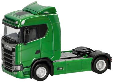 Herpa 310192-004 - Spur H0 Scania CS 20 Niedrigdach Zugmaschine 2achs, grün