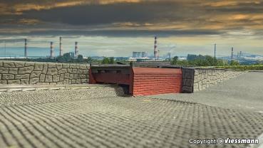 Vollmer 48289 - Spur H0 Stationäre Auf- und Abfahrrampe für Märklin Schwerlastwagen 48740