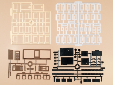 Auhagen 48550 - Spur HO/TT Bastelset für Wohngebäude