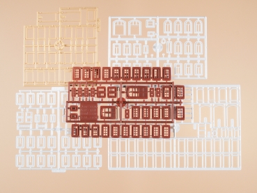 Auhagen 48648 - Spur HO/TT Fenster, Fenstergewände, Türen