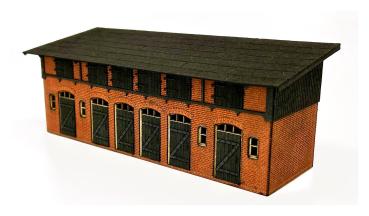 MBR model AS-0307 - Spur H0 Wirtschaftsgebäude