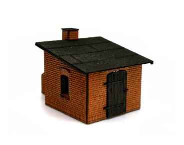 MBR model AS-0319 - Spur H0 Waschhaus mit Brotbackofen