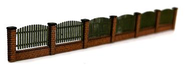 MBR model AS-1302 - Spur H0 Ziegelzaun