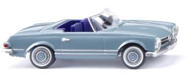 Wiking 014248 - Spur H0 MB 280 SL Cabrio - horizontblau