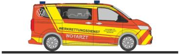 Rietze 52105 Spur H0 VW Transporter Werkrettungsdienst Volkswagen Wolfsburg - Einsatz Serie