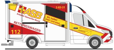Rietze 76081 - Spur H0 WAS Design-RTW ´18 ASB Mittelthüringen, Erfurt