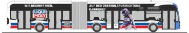 Rietze 77652 - Spur H0 MB eCitaro G SWU Ulm - Liqui Moly - collectors edition