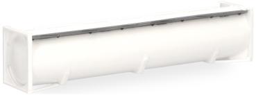 Herpa 086431 - Spur H0 40ft Drucksilocontainer, weiß (2 Stück)
