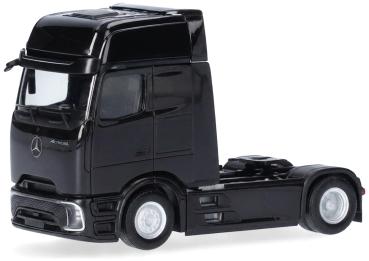 Herpa 318372-002 - Spur H0  Mercedes-Benz Actros L ProCabin Gigaspace Zugmaschine 2achs, schwarz