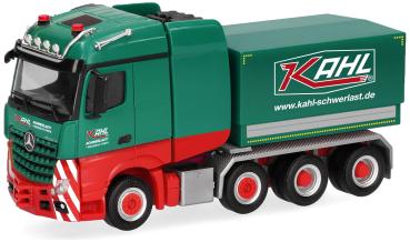Herpa 322263 - Spur H0 Mercedes-Benz Arocs Schwerlastzugmaschine 4achs "Kahl"