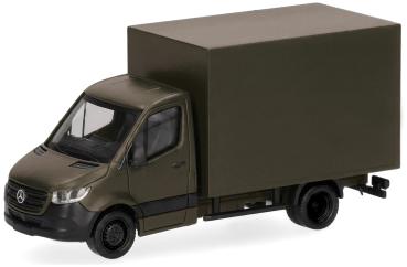 Herpa 700962 - Spur H0  Mercedes-Benz Sprinter '18 mit Kofferaufbau "Schweizer Armee"