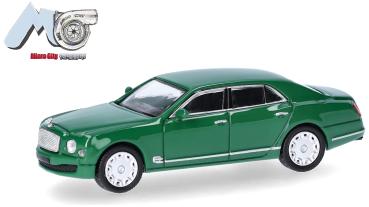 Herpa 87MC000151 - Spur H0 MicroCity: Bentley Mulsanne, grün