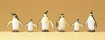 Preiser 20398 HO Pinguine, Set mit 6 Figuren