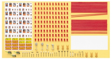 Preiser 21048 HO Räder-Set "Zirkus Kroen"