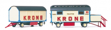 Preiser 21052 HO Tiolettenwagen "Zirkus Krone"