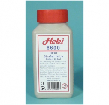 Heki 6600 - Straßenfarbe Beton, 200 ml