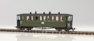 PMT 52482 - Spur HOe Personenwagen mit Flachdach und Blechverkleidung, Rügen, Ep.III
