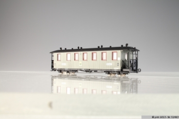 PMT 52493 - Spur HOe Traglastenwagen, Zittauer 100-jähriger Zug, grau. Ep.V