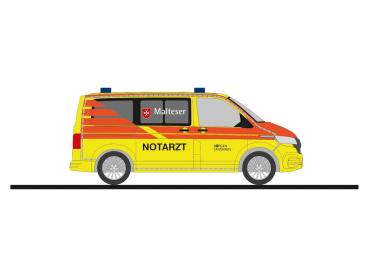 Rietze 53973 - Spur HO Volkswagen T6.1 Notarzt Malteser Burgen Landkreis