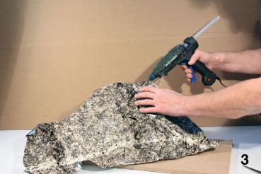 Heki 3516 - Knitterfelsfolie Granitgestein  80x60cm