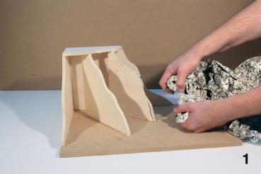 Heki 3515 - Knitterfelsfolie Granitgestein 60x40  cm