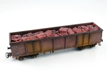 Ladegüter Bauer H01185 - Spur HO Ziegelschutt für Eaos