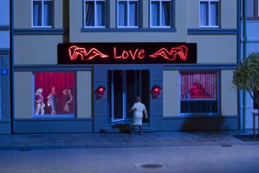 Auhagen 58112 - Spur HO LED-Beleuchtung Love, Leuchtreklame