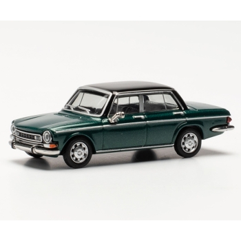 Herpa 430746-003 - Simca 1301 Special Limousine, grün met./schwarz