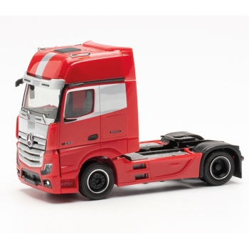 Herpa 315852 - Mercedes-Benz Actros `18 GigaSpace 4x2 Zugmaschine "Edition 3", rot