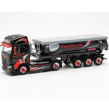 Herpa 316125 -  Iveco S-Way Rundmulden-Sattelzug "Rapstruck GmbH"