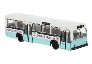Brekina 59165 - Spur HO Büssing BS 110V "Sparkassen" der SSB, ehem END