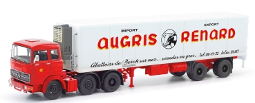 Herpa 87MBS026208 - Mercedes-Benz LP 2032 Kühlkoffer-Sattelzug "Augris Renard" (F)