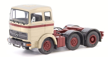 Herpa 87MBS026246 - Mercedes-Benz LPS 2032 Solozugmaschine, beige