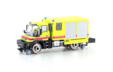 Hobbytrain 32308 Spur N  RhB Feuerwehr Zweiwege Unimog U423, Ep.VI
